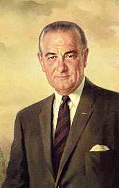 Portrait of President Johnson
