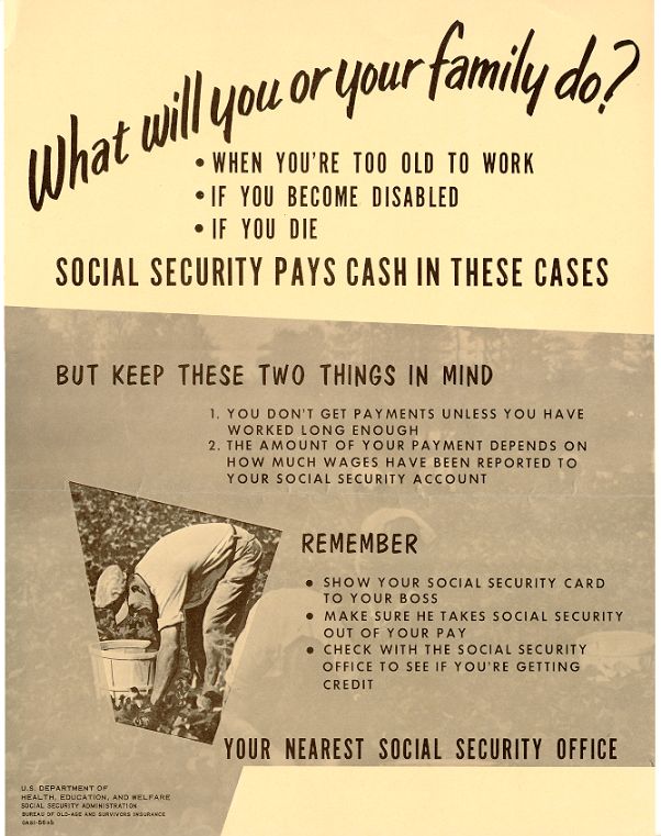 Origin Of Social Security Program