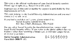 rough image of back of SSN card