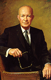 Portrait of President Eisenhower